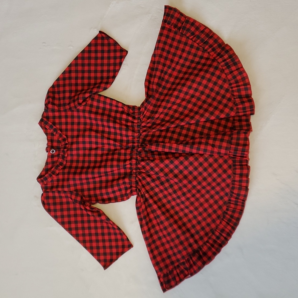 Kai Kai Buffalo Plaid Dress Size 4T